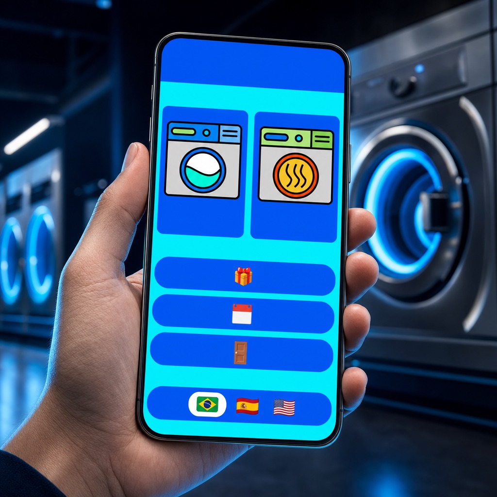 Aplicativo do cliente Laundry Kit